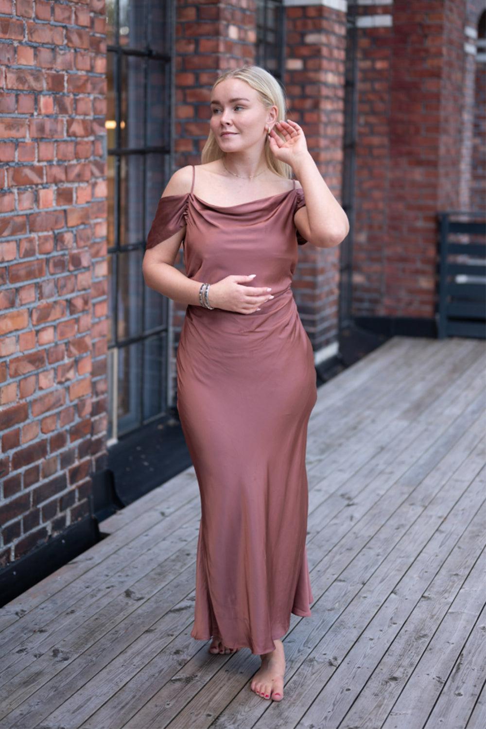 Lyra Dress Terracotta