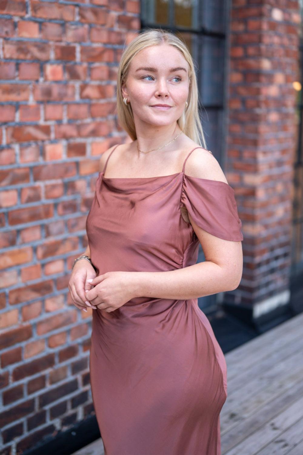 Lyra Dress Terracotta