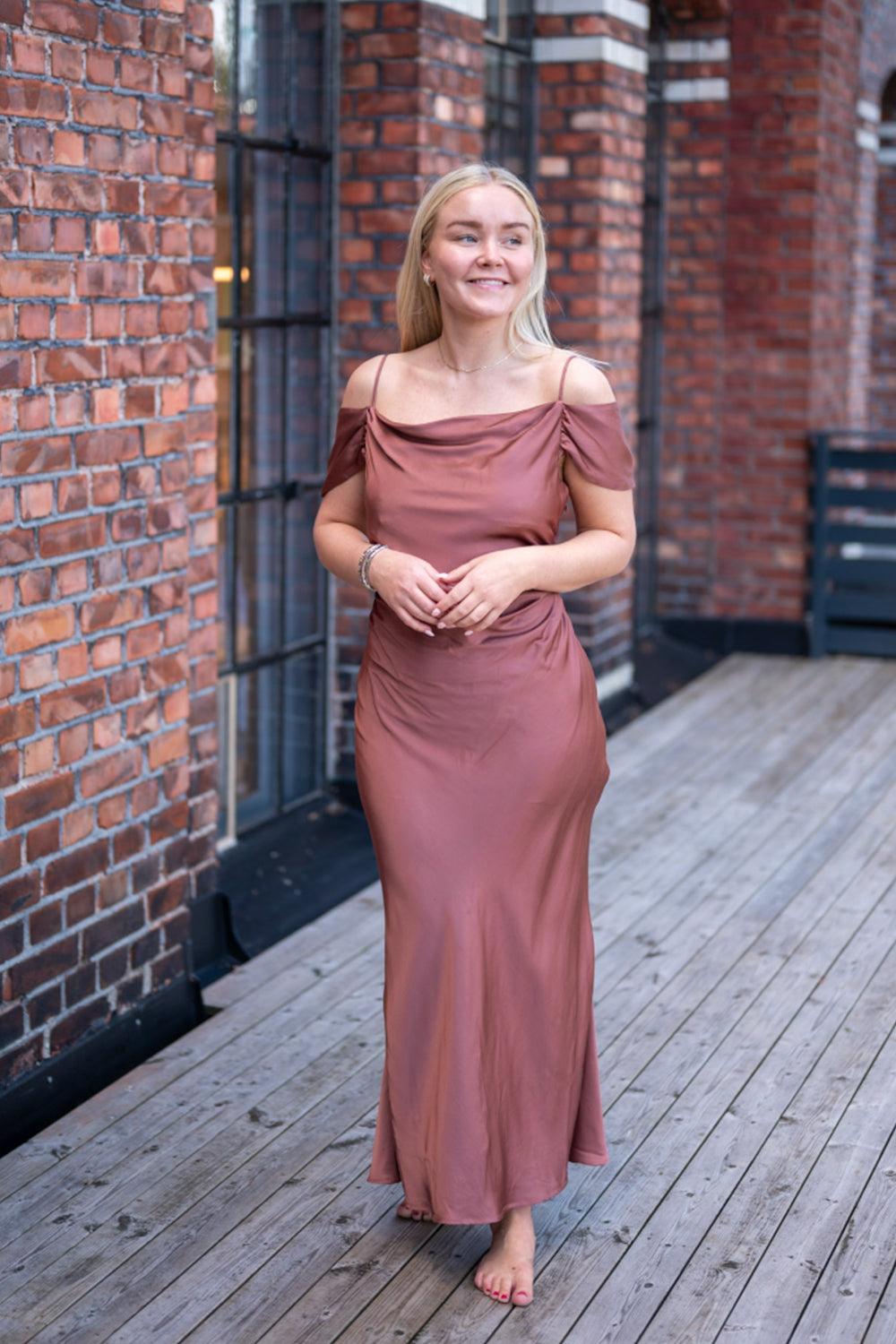 Lyra Dress Terracotta