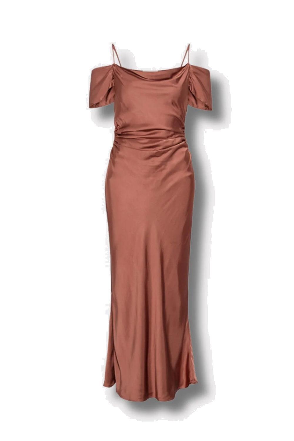 Lyra Dress Terracotta