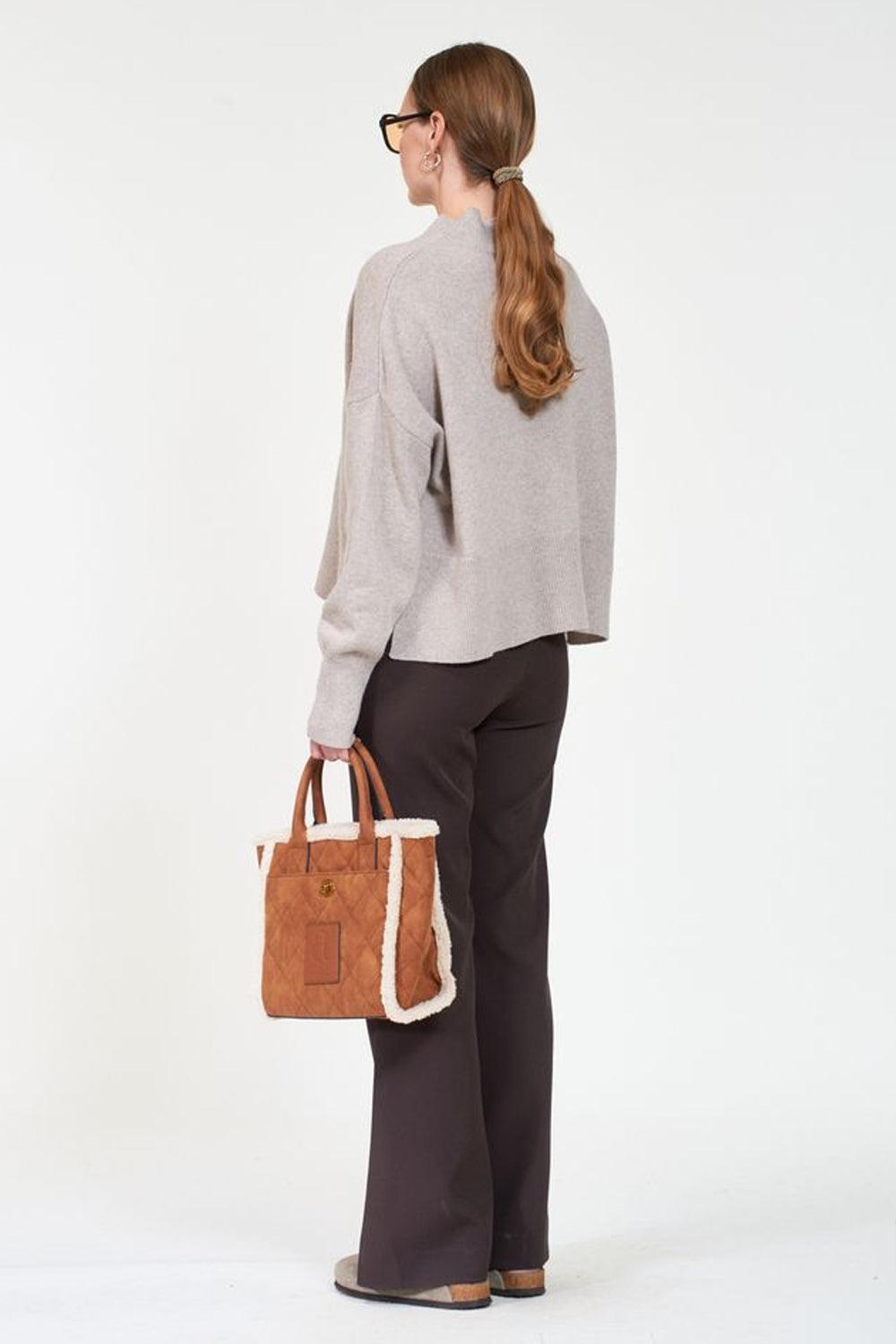 Mandy Sweater Lt Beige Melange