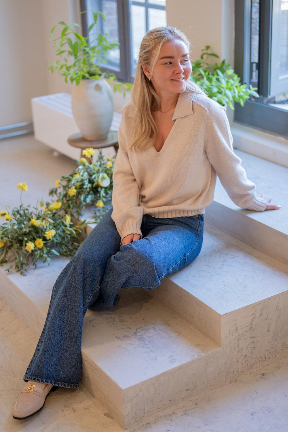 Marlon Loafers Beige Suede