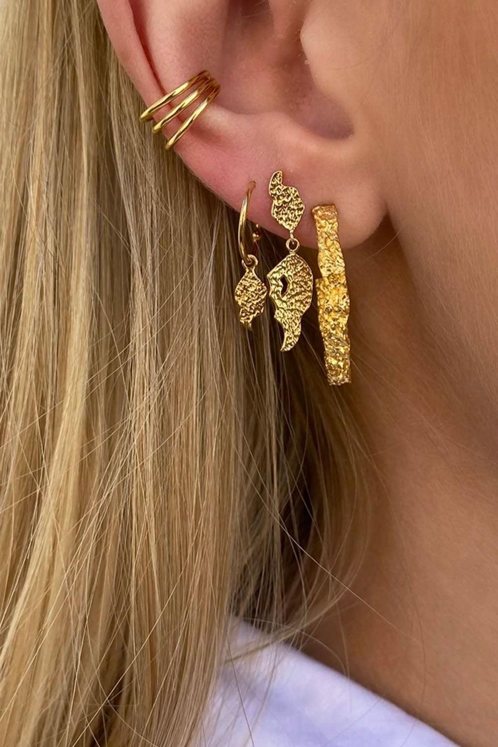 Matti Earring Gold Plated