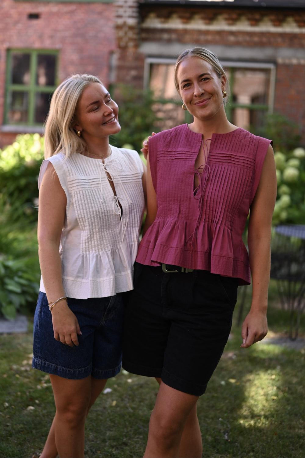 Mavie Top White