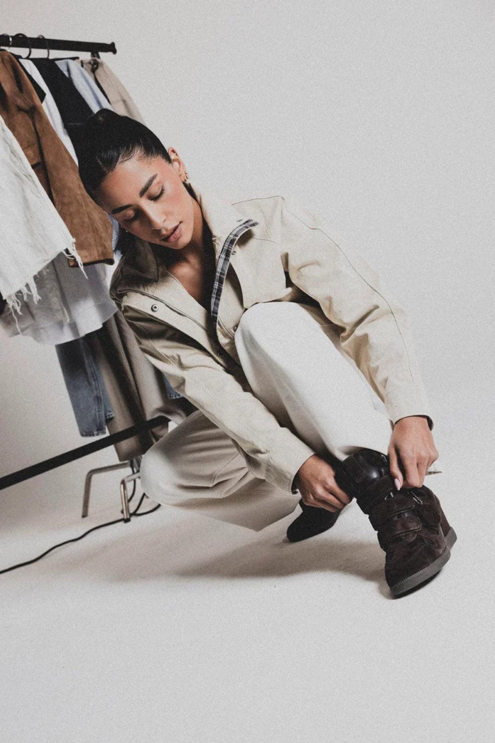 Mavis Brown Suede