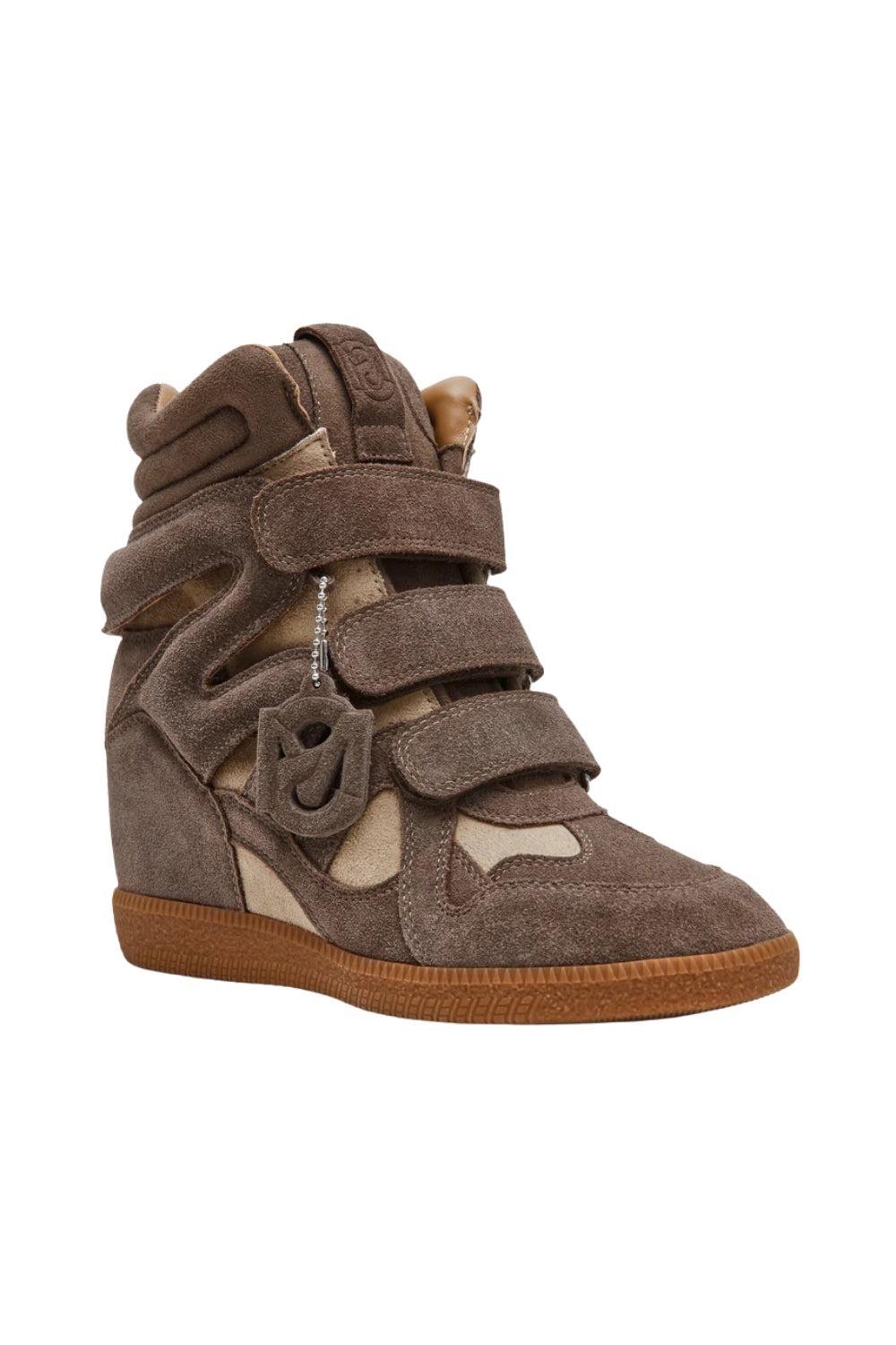 Mavis Taupe Suede