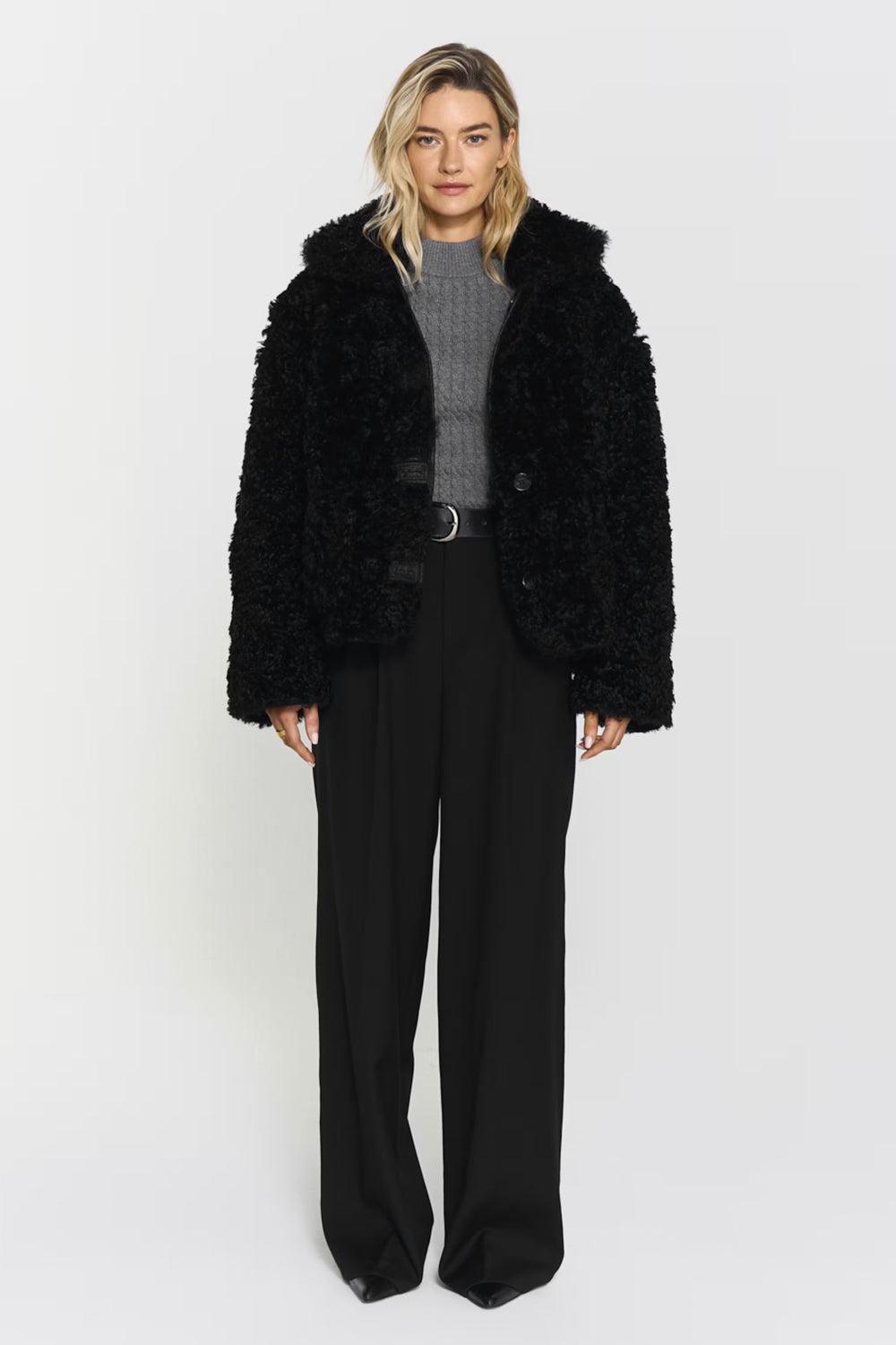 Mia Reversible Jacket Black