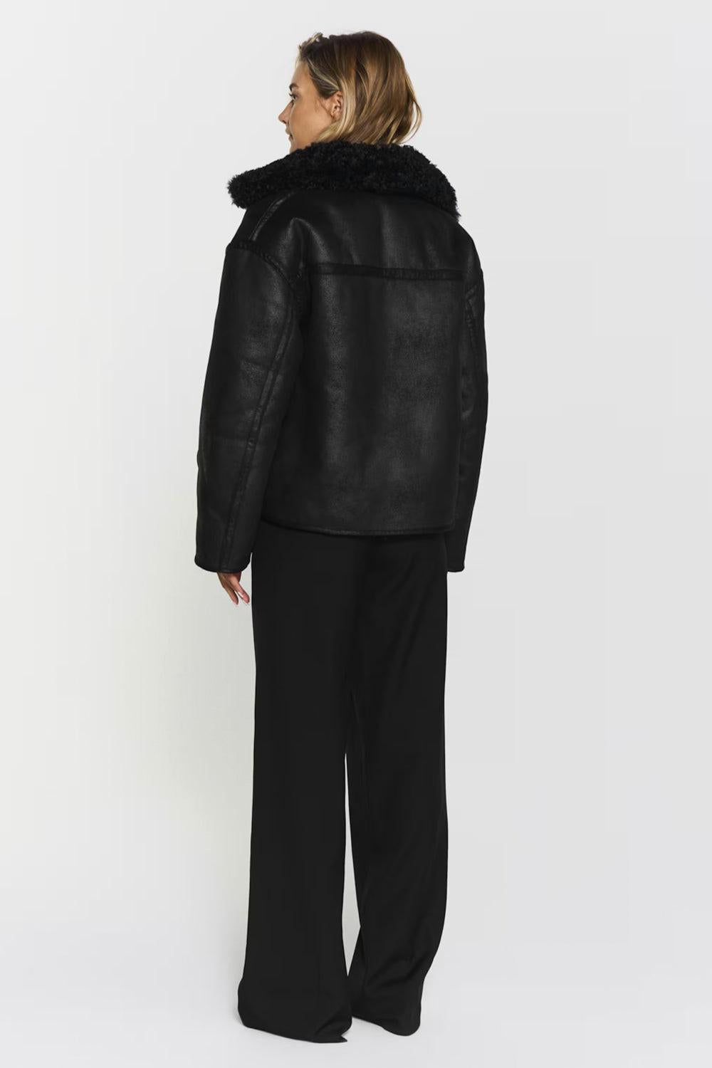 Mia Reversible Jacket Black