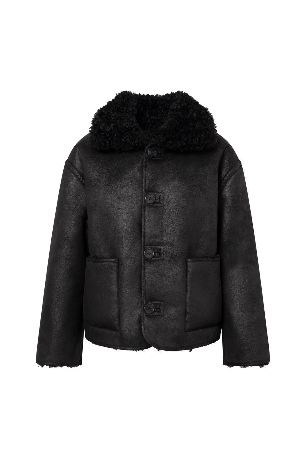 Mia Reversible Jacket Black