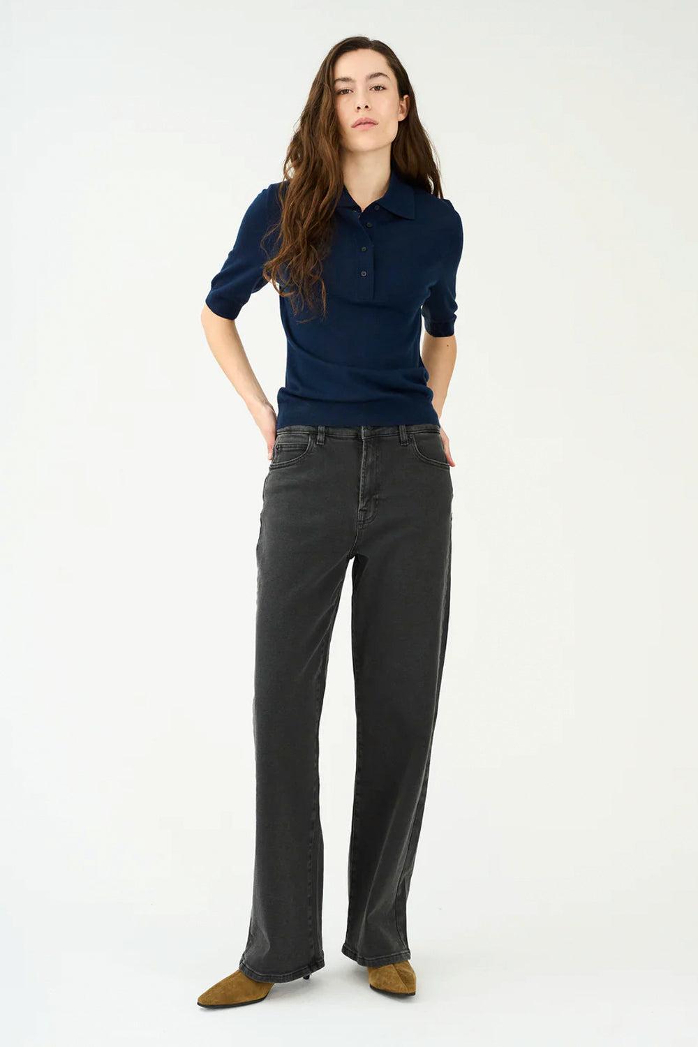Mia jeans wash rock black 32"