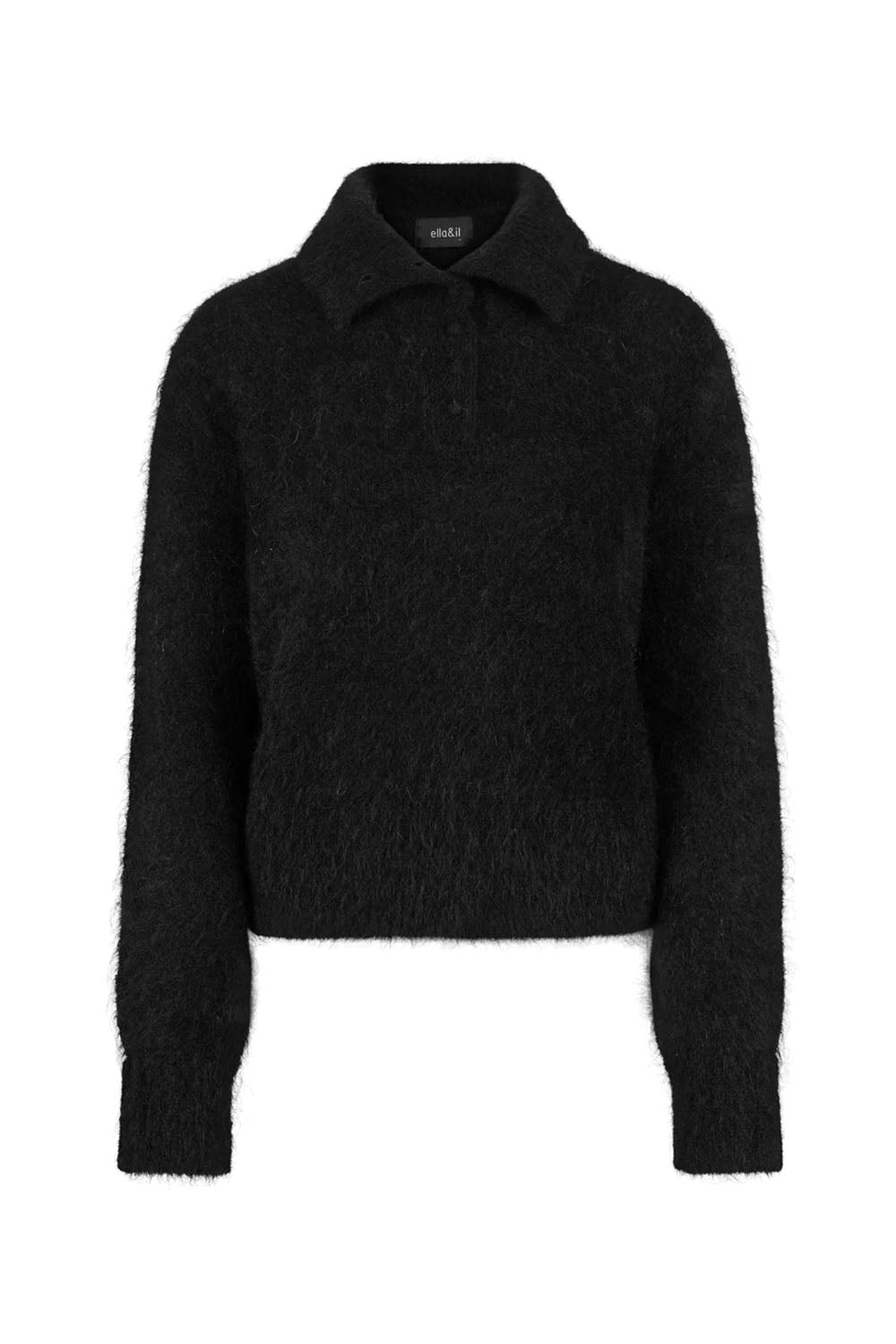 Mica chunky cardigan Black