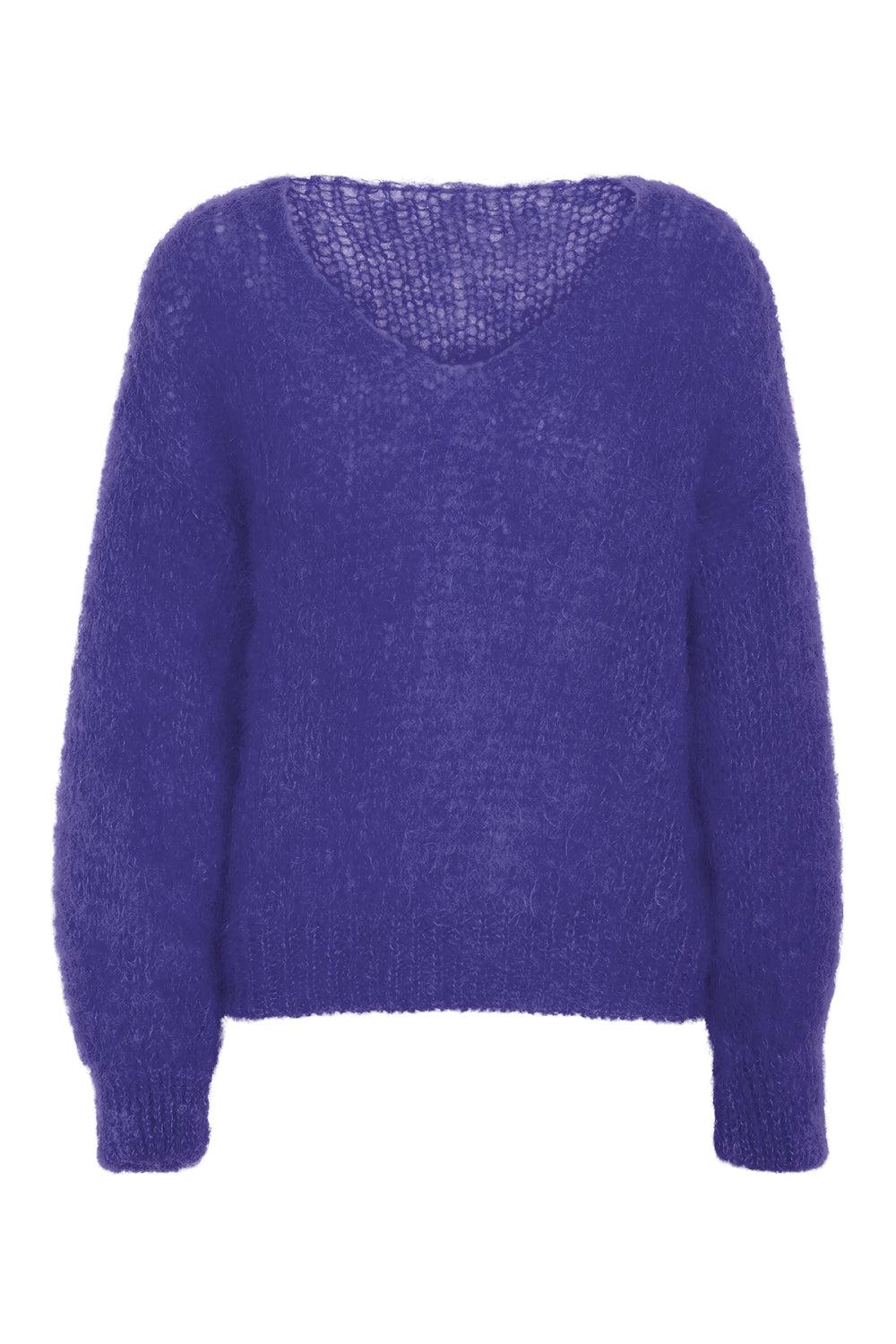 Milana Mohair Knit Violet