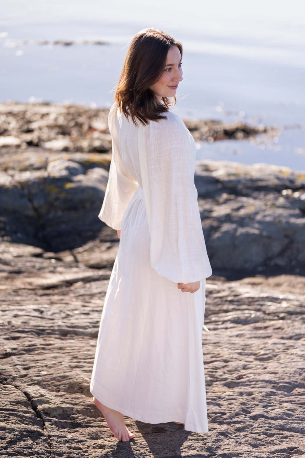 Milla Linen Blend Offwhite