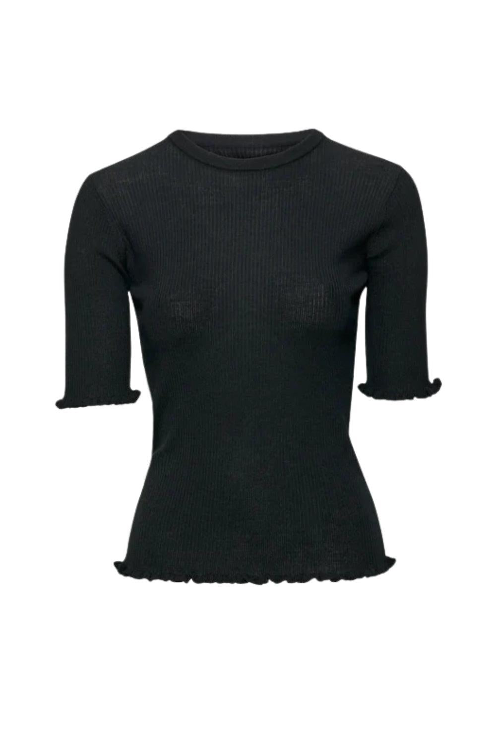Milla Merino Knit Knitwear Black