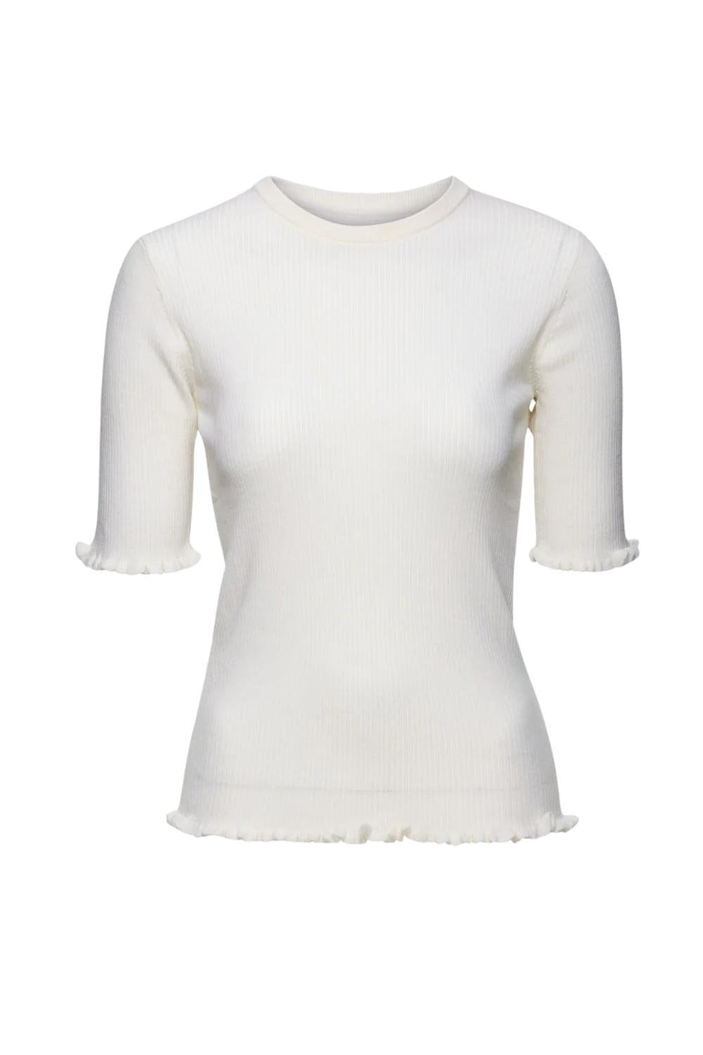 Milla Merino Knit Knitwear White