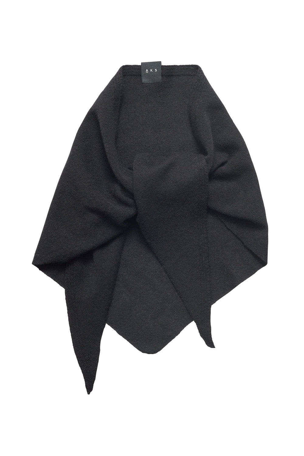 Mina Merino Scarf Black