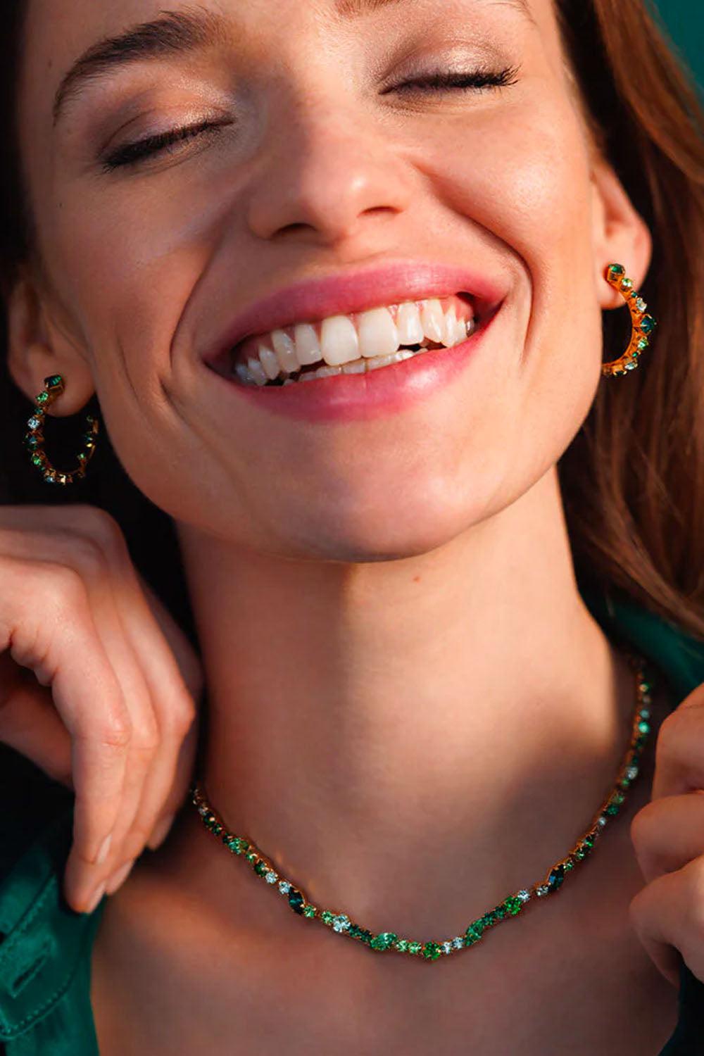 Mini Antonia Gold Green Combo