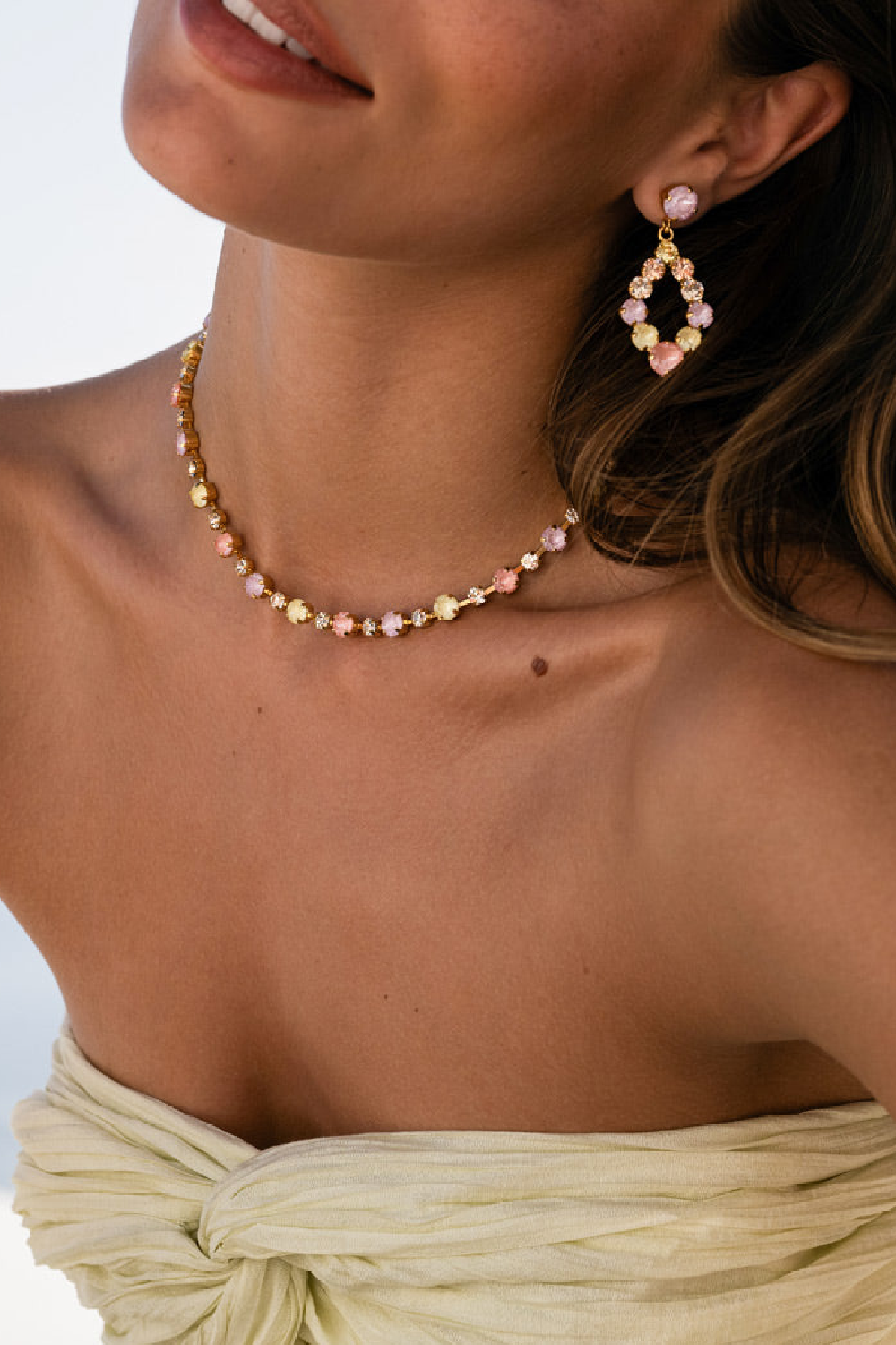 Mini Delia Earrings Gold Dreamscape Combo