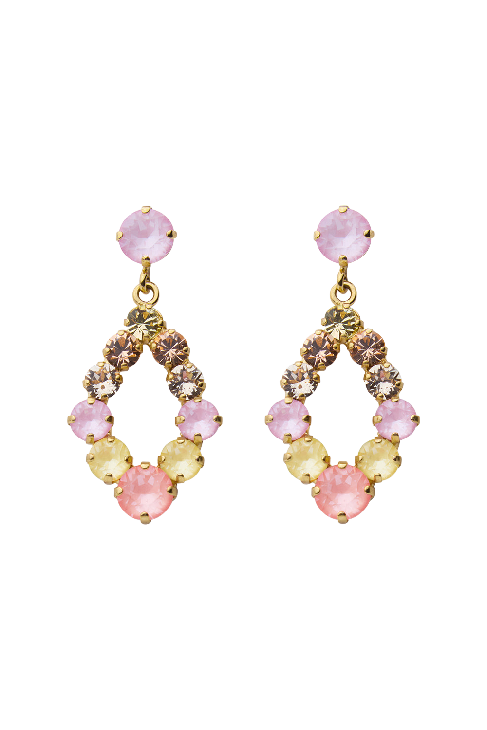 Mini Delia Earrings Gold Dreamscape Combo