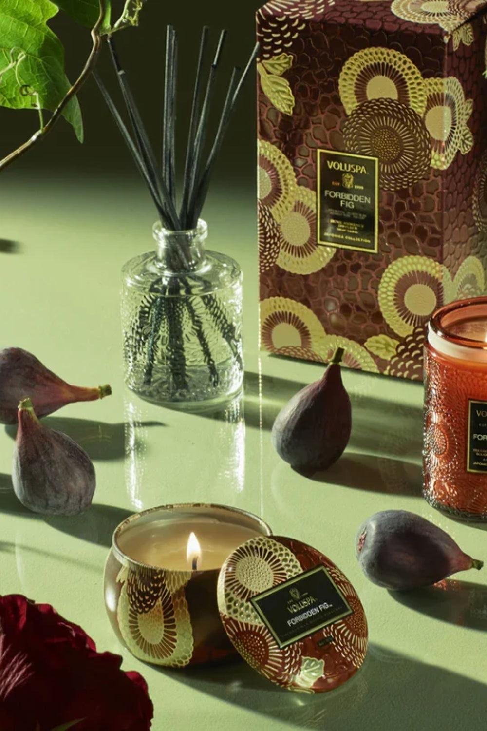 Mini Tin Candle Forbidden Fig
