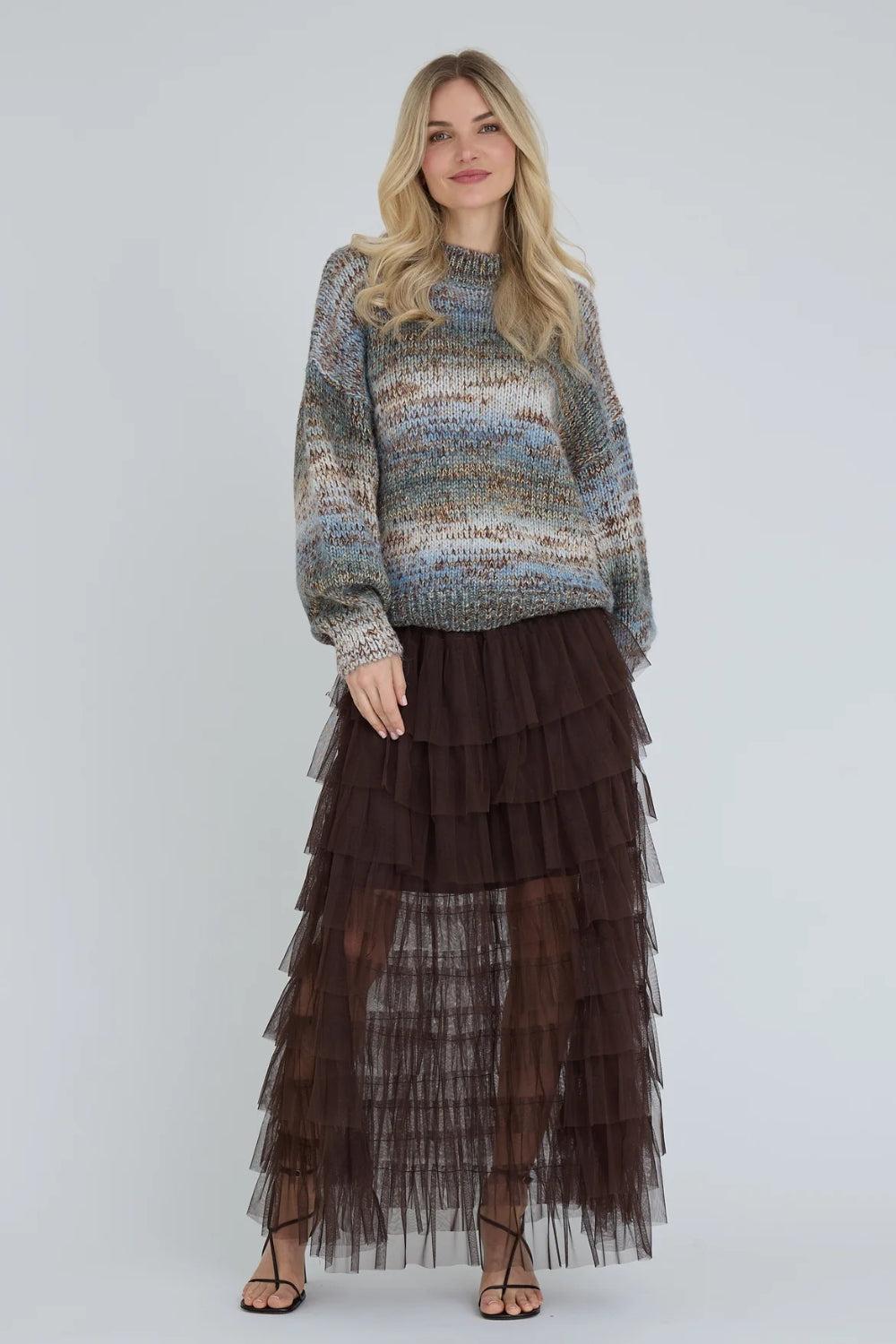 Miranda Skirt Dark Brown