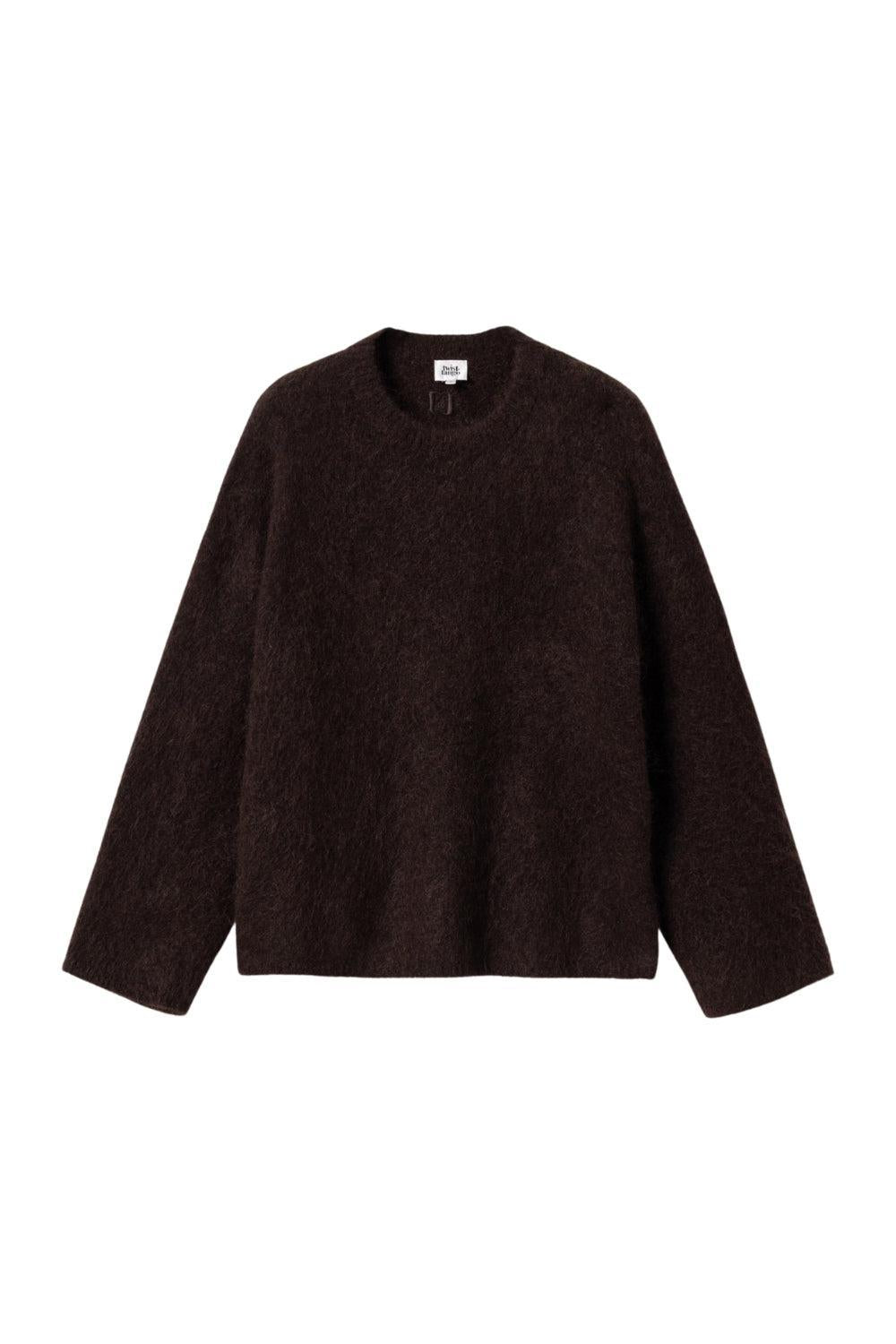 Mireya Knitted Sweater Mocha Brown