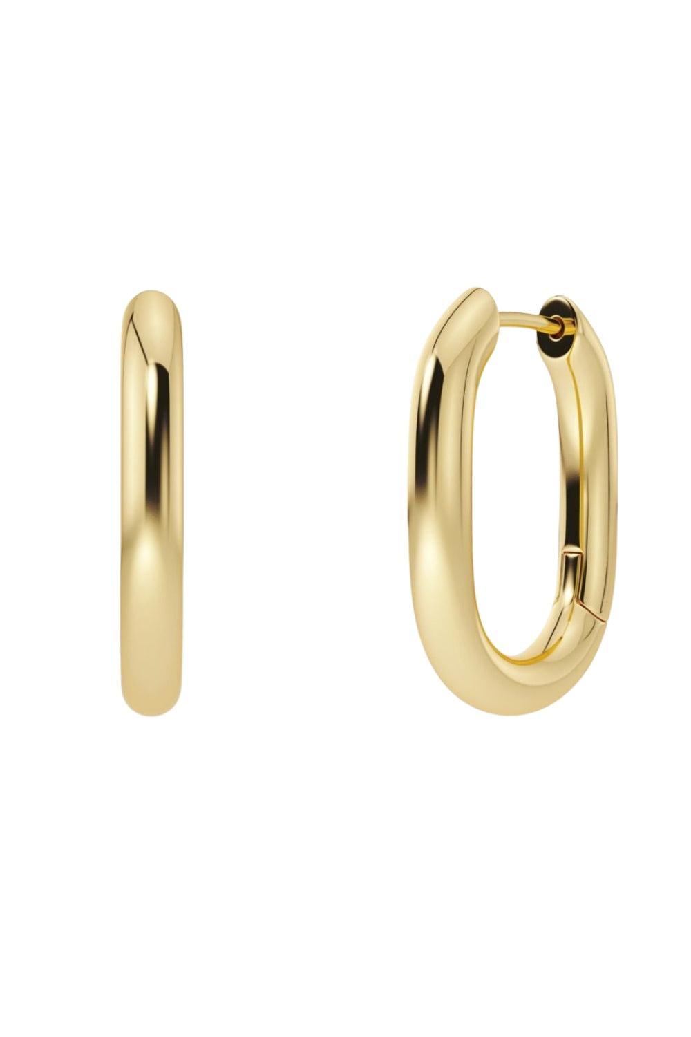 Modernist Hoops L Gold