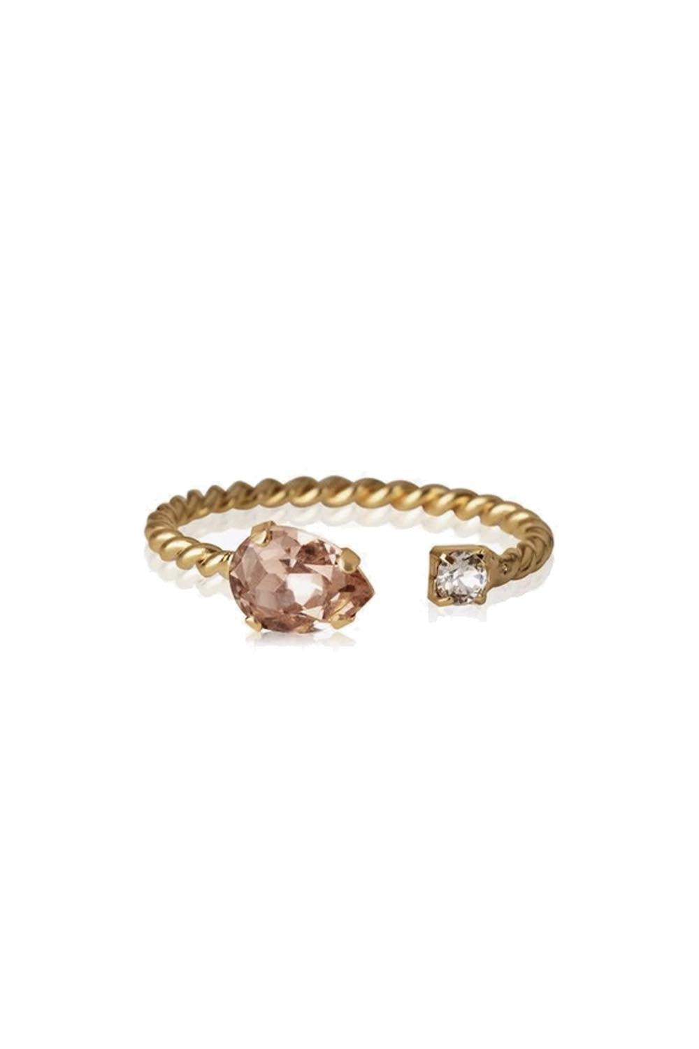Nani Ring Gold Vintage Rose