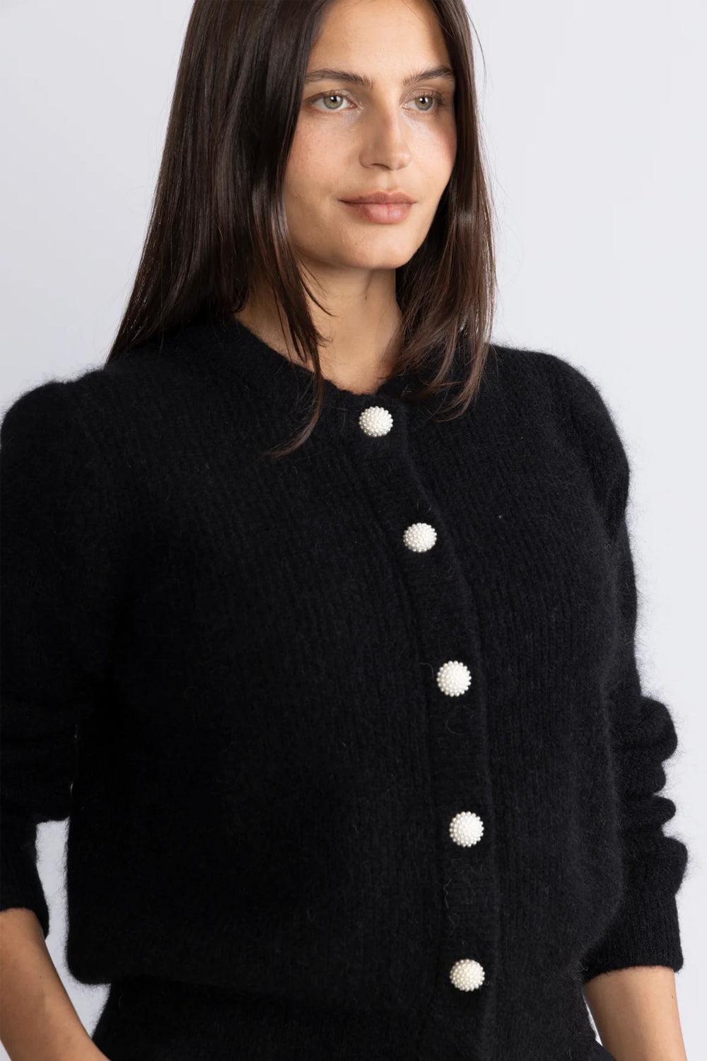 Natalia Cardigan Black