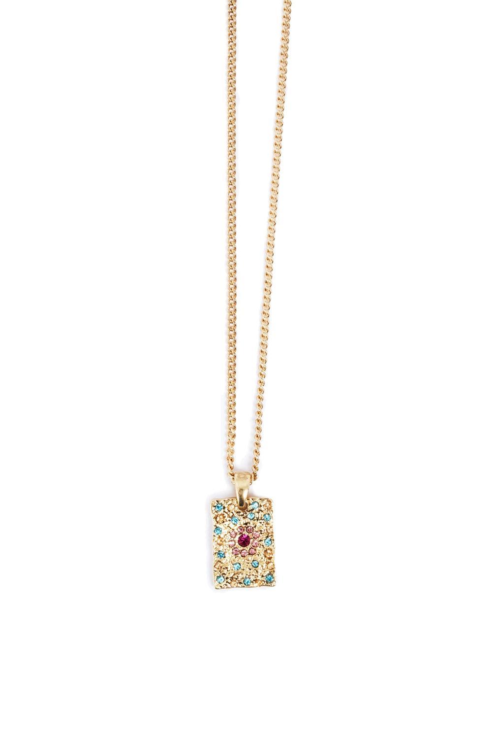 Necklace Multicolor Vibrance Gold
