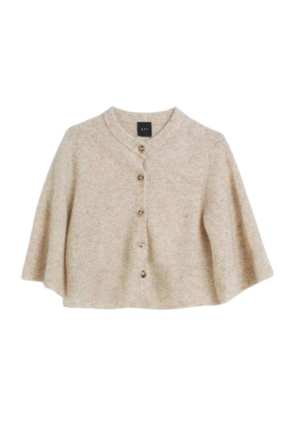 Nolita Mohair Cardigan Wheat