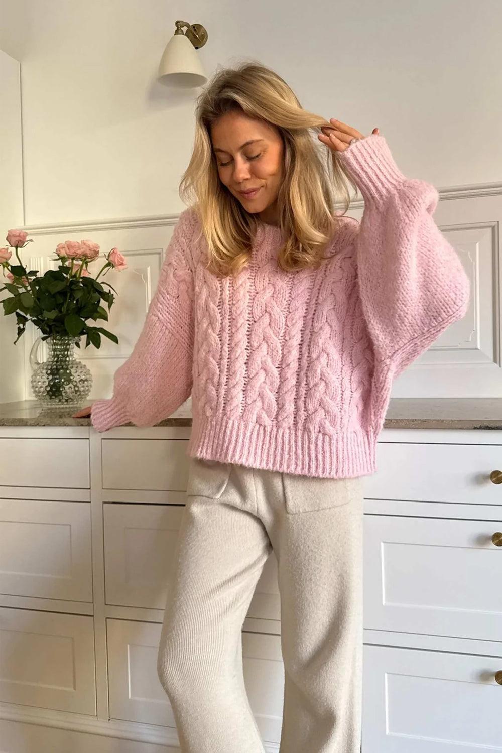 NoraIC Sweater Light Pink