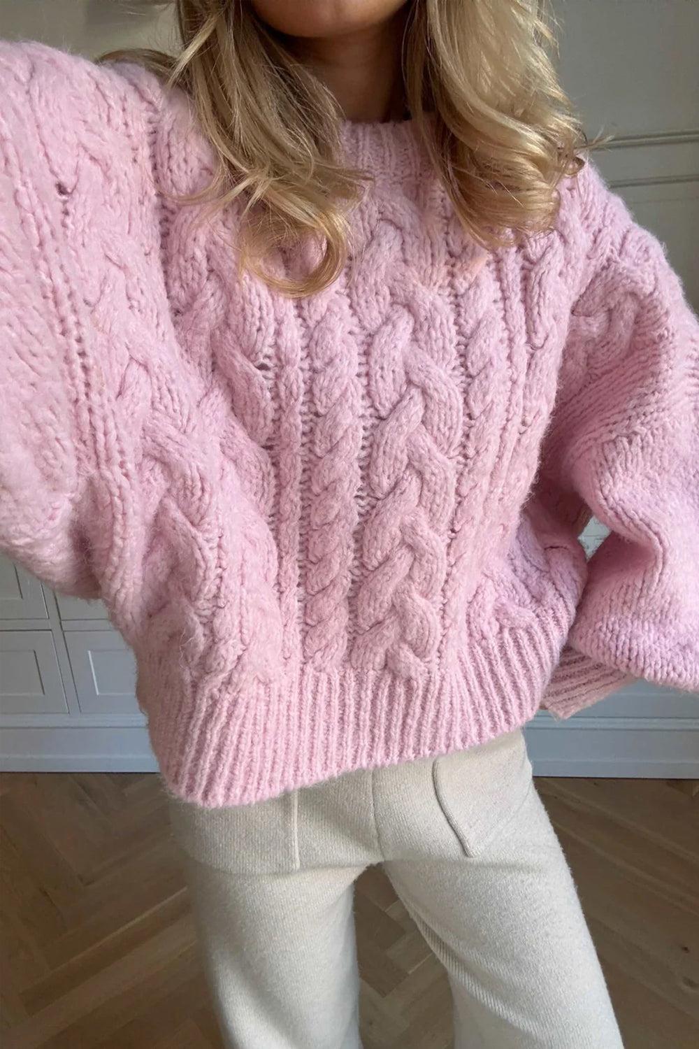 NoraIC Sweater Light Pink