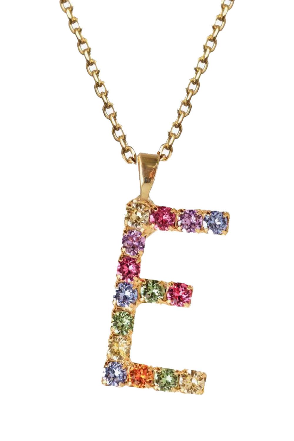O Letter Necklace Gold 50cm