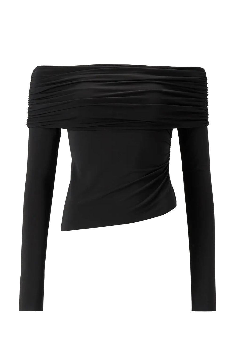 Off-Shoulder Top Black