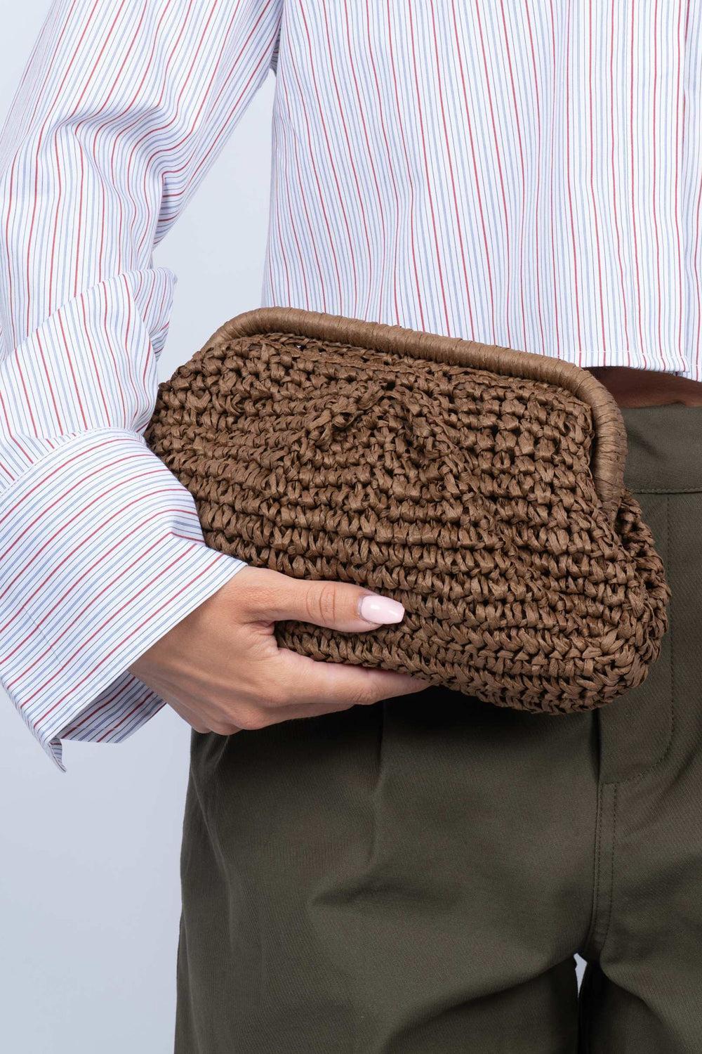 Olivia Bloom Bag Dark Brown