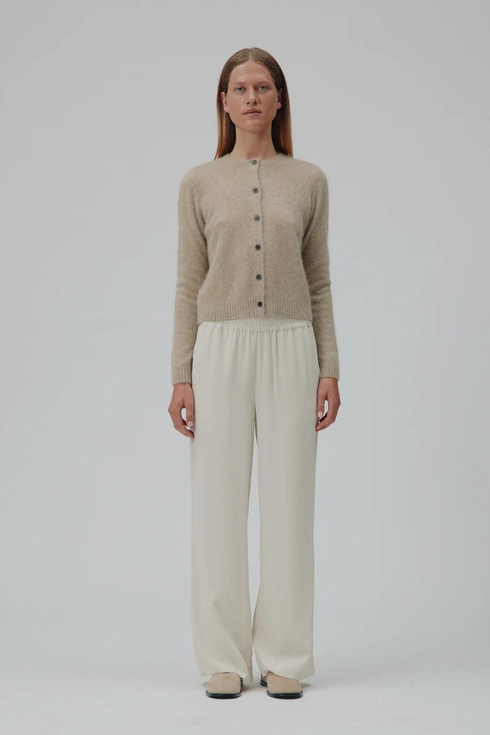 Olle Cardigan Beige Melange