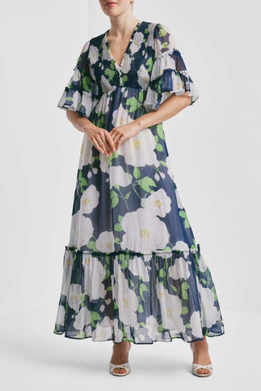 Organza Smocking dress