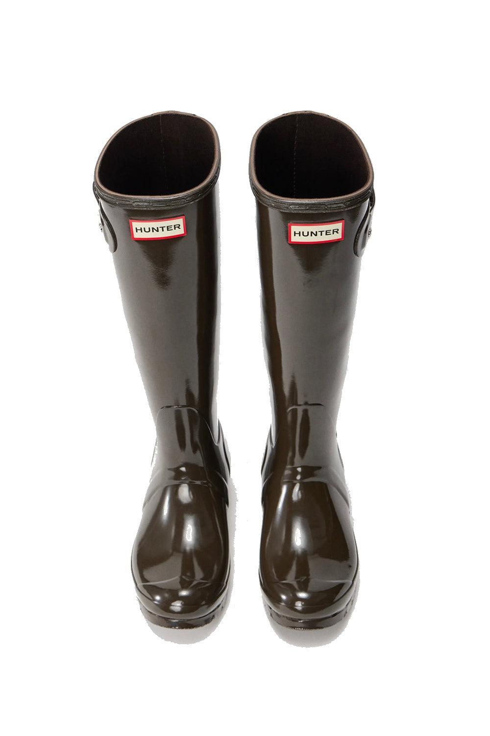 Original Tall Gloss Boot chocolate/brown