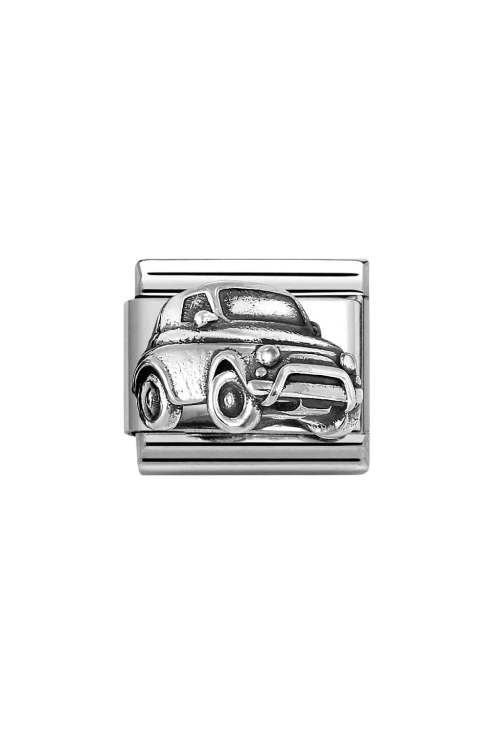 Oxidised Symbol 925 Silver Car