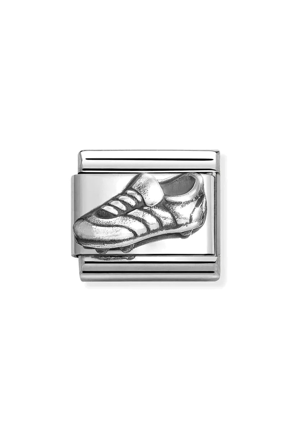 Oxidised Symbol 925 Soccer shoe