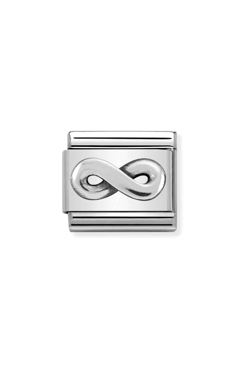 Oxidised Symbol 925 Sterling Silver Infinity