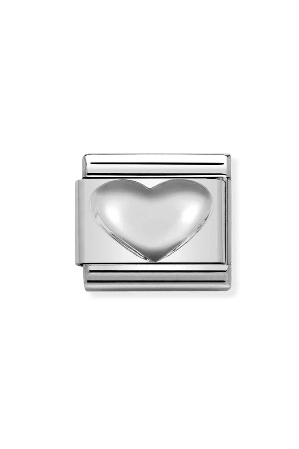 Oxidised Symbol 925 Sterling raised Silver Heart
