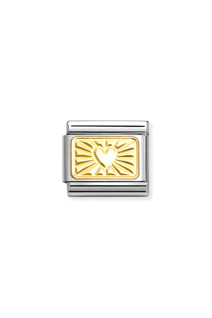 PLATES 18k Gold Custom Diamond Heart