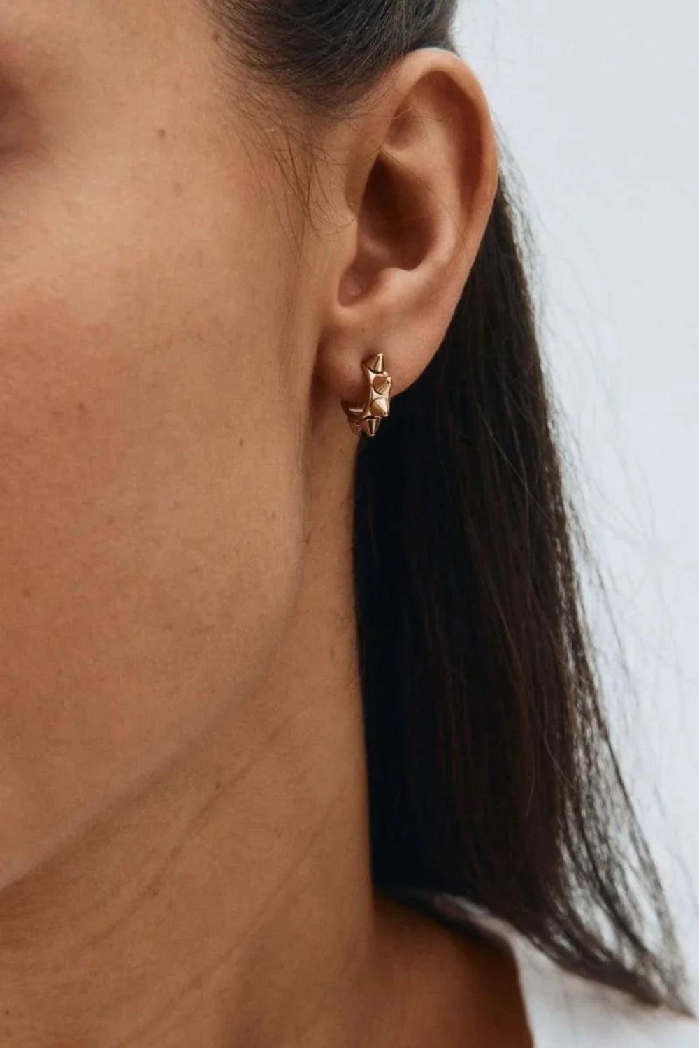 Peak Creoles Mini Gold