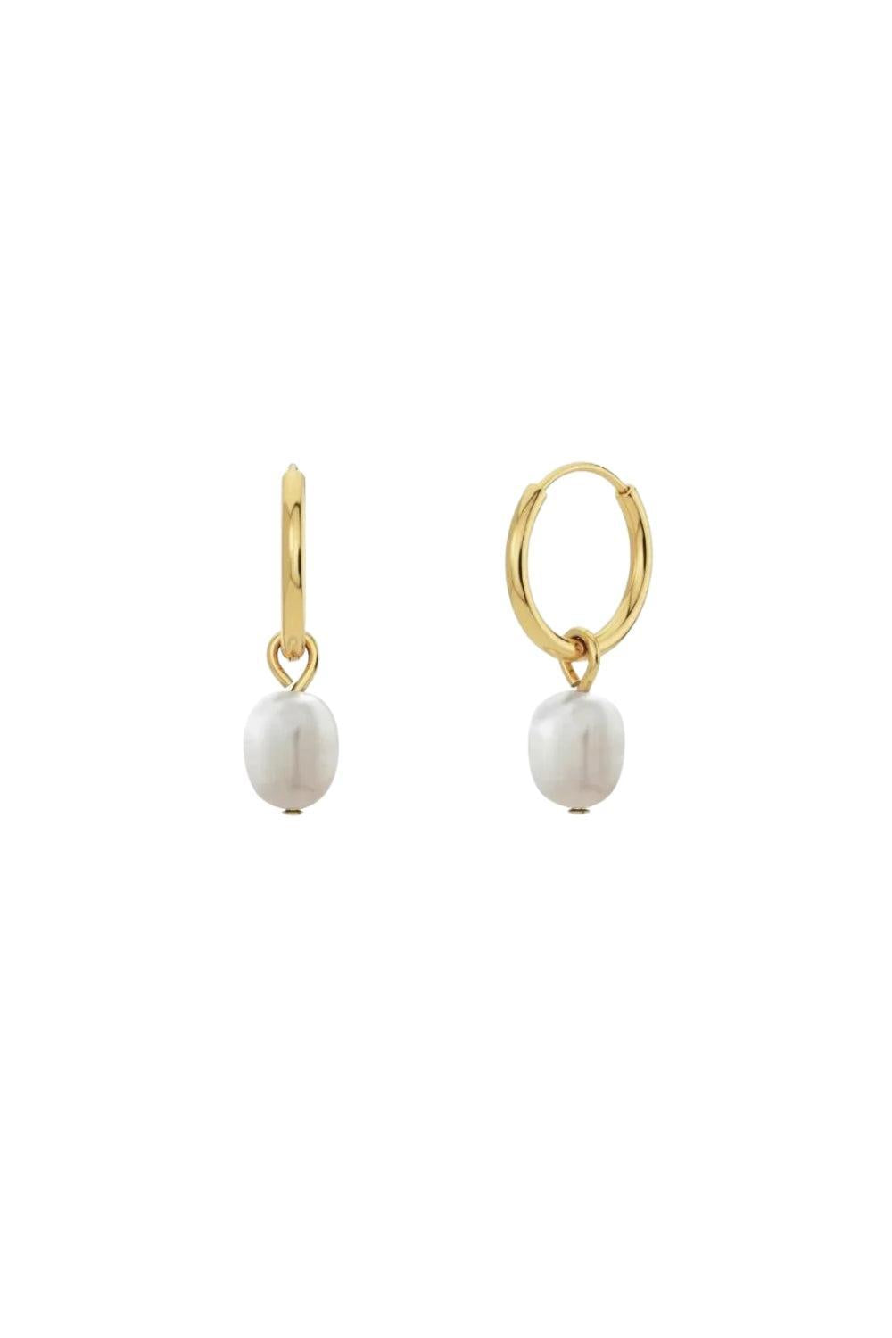 Perla Hoops Gold