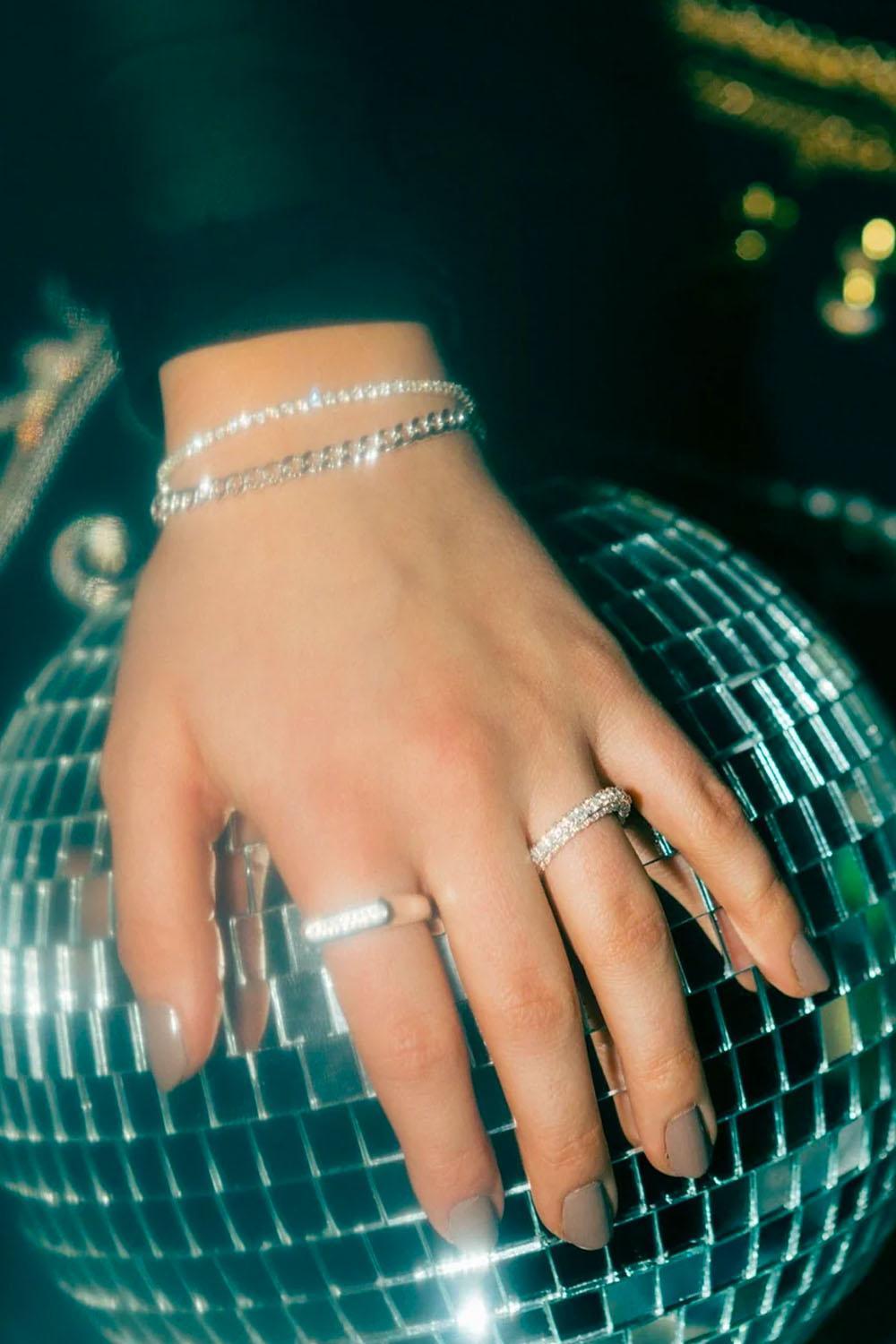Petite Cuban Bracelet Silver