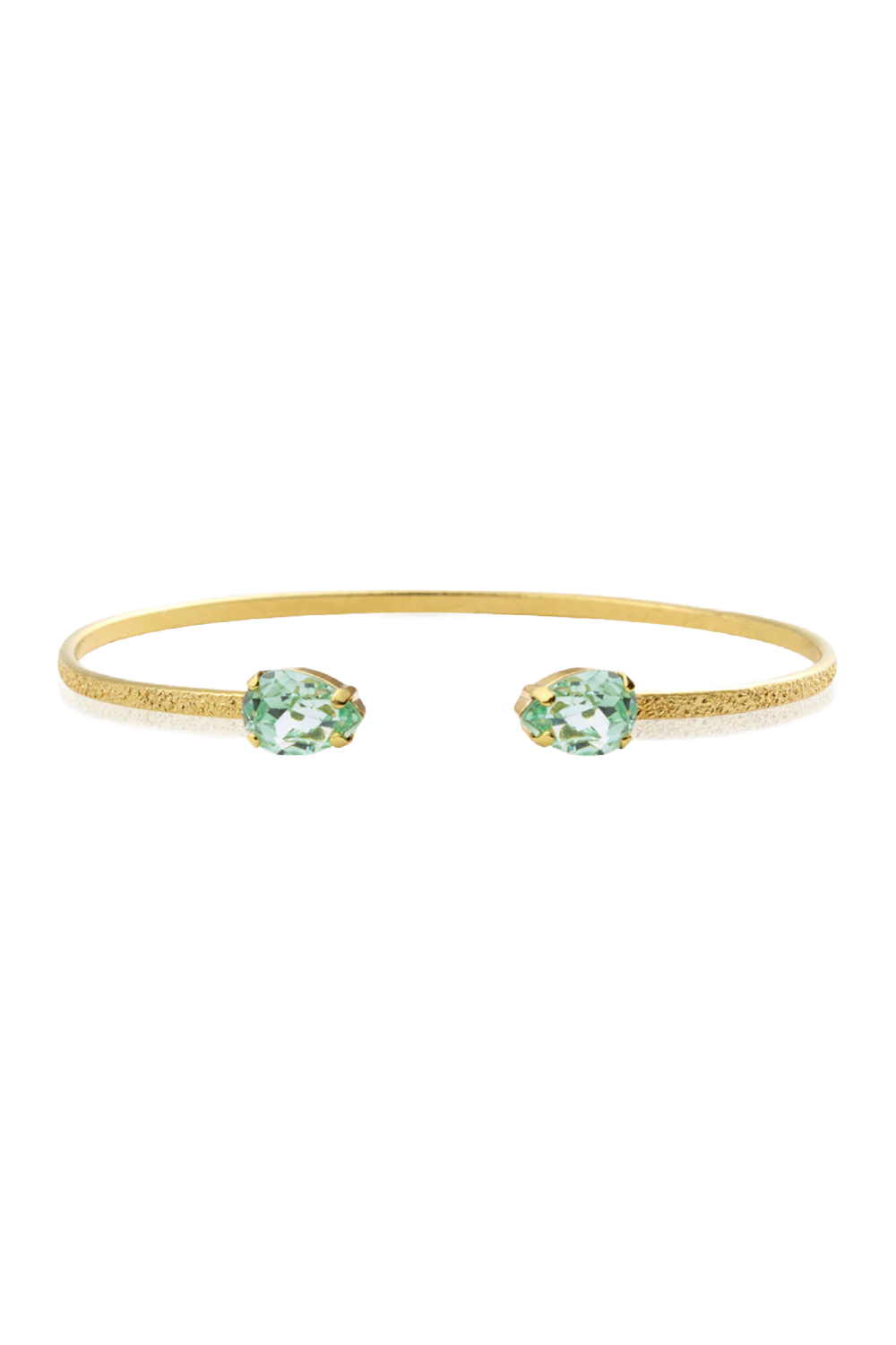 Petite Drop Bracelet Gold Chrysolite