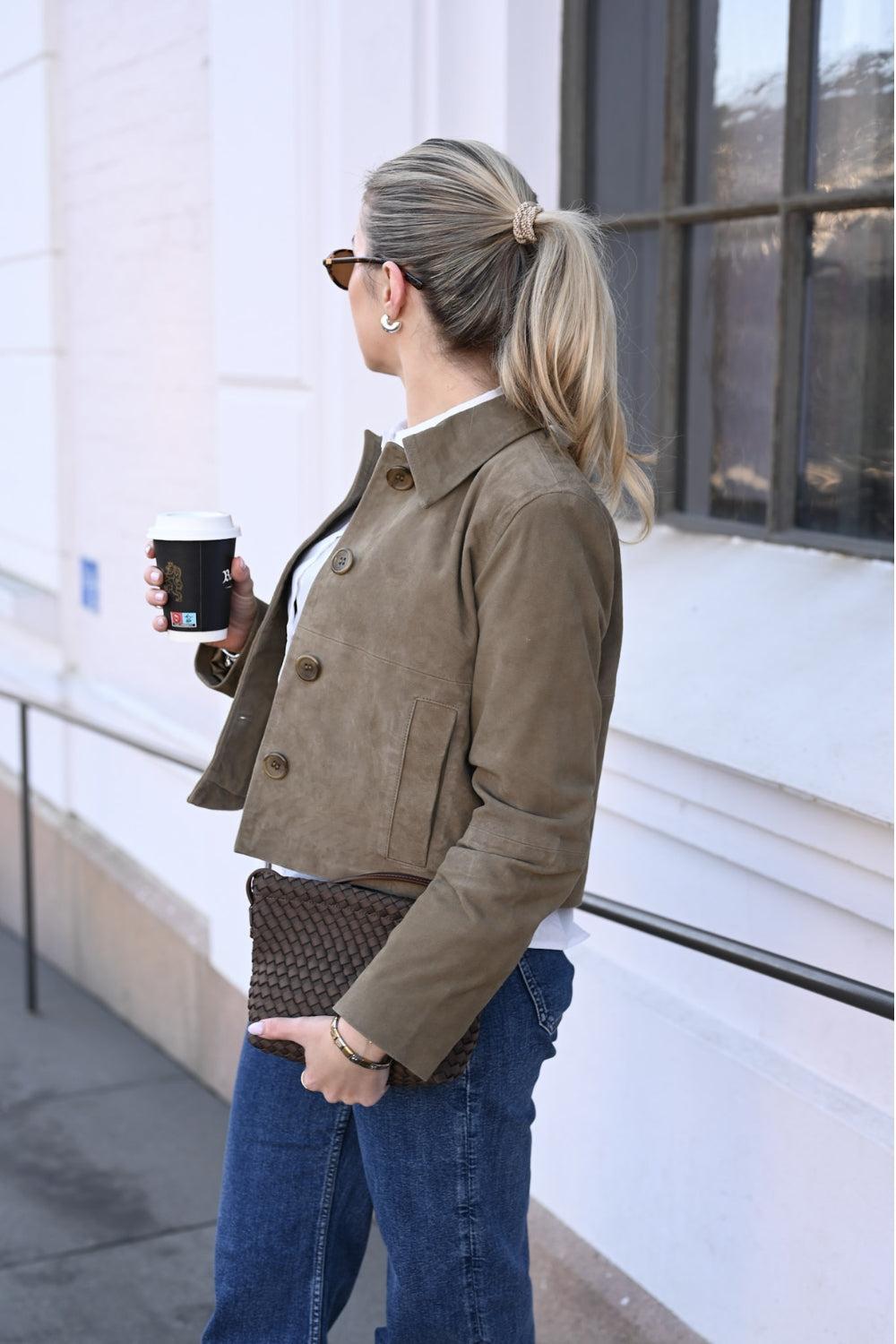 PetraMW Suede Jacket Capers