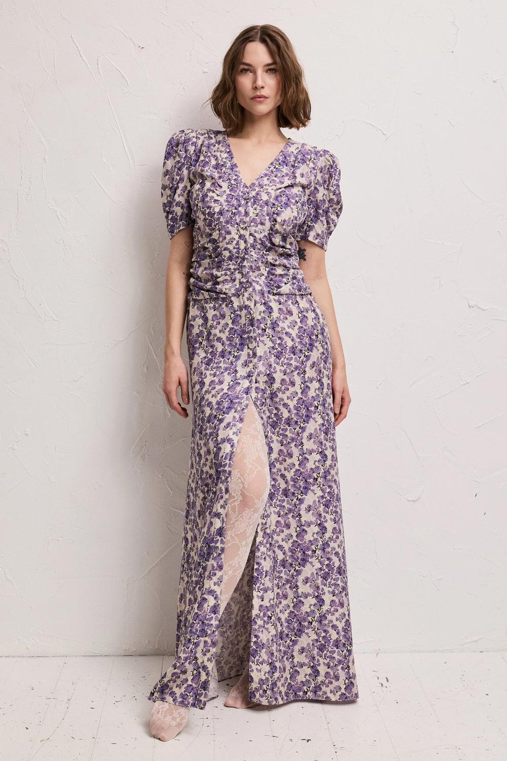 Peyton Agnes Lavender Dress
